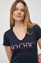 Футболка Morgan DCHIC темно-синій DCHIC.MARINE