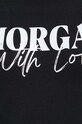 Kratka majica Morgan DUNE.NOIR črna