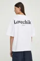 biały Lovechild t-shirt bawełniany