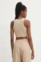 Oblečení Top adidas Originals IR5996 béžová