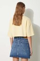 Îmbrăcăminte adidas Originals tricou din bumbac IR6000 galben
