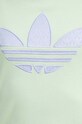 adidas Originals pamut póló IU2374 zöld