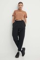 Хлопковая футболка Hummel 223945 коричневый SS24
