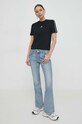 Miss Sixty t-shirt 6L2SJ3550000 czarny SS24
