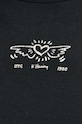 Μπλουζάκι Miss Sixty x Keith Haring 6L1SJ1730000 μαύρο