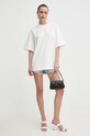 Бавовняна футболка Miss Sixty x Keith Haring 6L1SJ2420000 бежевий SS24
