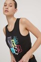 Vans top din bumbac negru VN000GZWBLK1