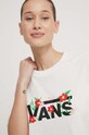 Vans tricou din bumbac bej VN000JG7FS81