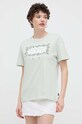 Vans tricou din bumbac verde VN000GH4CHF1