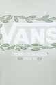 Bavlnené tričko Vans VN000GH4CHF1 zelená