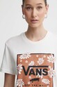 Vans pamut póló bézs VN000GGWFS81
