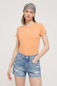 Vans tricou din bumbac portocaliu VN000JDQCR51