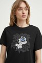 Vans t-shirt bawełniany czarny VN000GH0BLK1