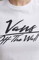 Vans tricou din bumbac VN000GJ1WHT1