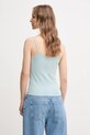 Oblečenie Top Calvin Klein Jeans J20J223105 tyrkysová