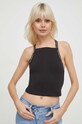 Calvin Klein Jeans top J20J223110 negru SS24