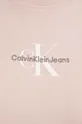 roza Bombažna kratka majica Calvin Klein Jeans