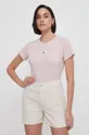 różowy Calvin Klein Jeans t-shirt