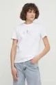Calvin Klein Jeans t-shirt in cotone bianco