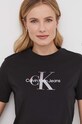Хлопковая футболка Calvin Klein Jeans J20J223264 чёрный SS24