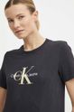 Calvin Klein Jeans t-shirt bawełniany J20J223272 czarny SS24