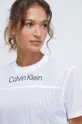 белый Футболка для тренинга Calvin Klein Performance