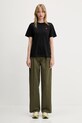 Tričko Fjallraven Hemp Blend T-shirt F14600163.550 čierna