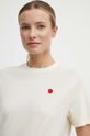 Fjallraven t-shirt Hemp Blend T-shirt beżowy F14600163.113