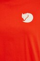 Тениска Fjallraven Walk With Nature F14600171.214 оранжев