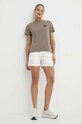 Fjallraven tricou Walk With Nature F14600171.244 maro SS24