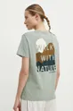 Bombažna kratka majica Fjallraven Nature T-shirt 100 % Bombaž