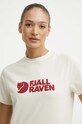 Футболка Fjallraven Fjällräven Logo Tee бежевый F87146.113