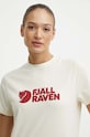 Fjallraven tricou Fjällräven Logo Tee bej F87146.113