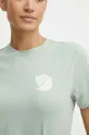 zöld Fjallraven t-shirt Fox Boxy Logo