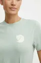 zielony Fjallraven t-shirt Fox Boxy Logo