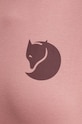 Fjallraven t-shirt Fox Boxy Logo F87153.300 różowy