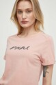 G-Star tricou din bumbac roz D24497.D626