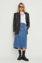 G-Star tricou din bumbac D24498.D511 bej SS24