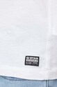 G-Star tricou din bumbac D24499.4107 alb