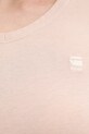 G-Star Raw tricou din bumbac D24533.4107 culoarea tenului