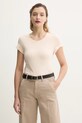 G-Star tricou din bumbac bej D24533.4107