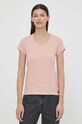 G-Star tricou din bumbac roz D24533.4107
