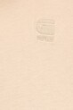G-Star Raw t-shirt bawełniany D24533.4107 beżowy
