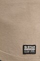 G-Star Raw t-shirt bawełniany beżowy D24533.4107