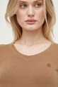 G-Star tricou din bumbac maro D24533.B059