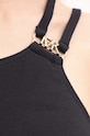 Top MICHAEL Michael Kors CROP TOP MM35361 čierna