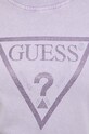 Bavlněné tričko Guess W4GI26.I3Z14 fialová