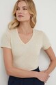 Odzież Guess t-shirt W4GI66.KC8T0 beżowy