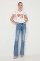 Футболка Guess W4GI62.J1314 бежевый SS24