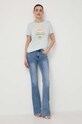Guess t-shirt W4GI53.K9SN1 zielony SS24